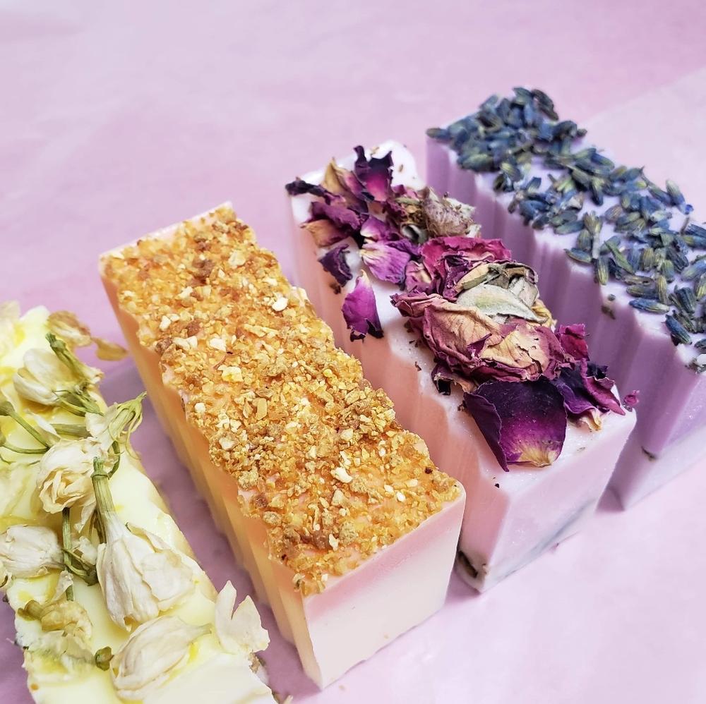 ORGANIC GOAT MILK SOAP 4 PIECES